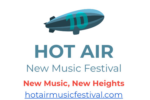 hot air new music festival logo