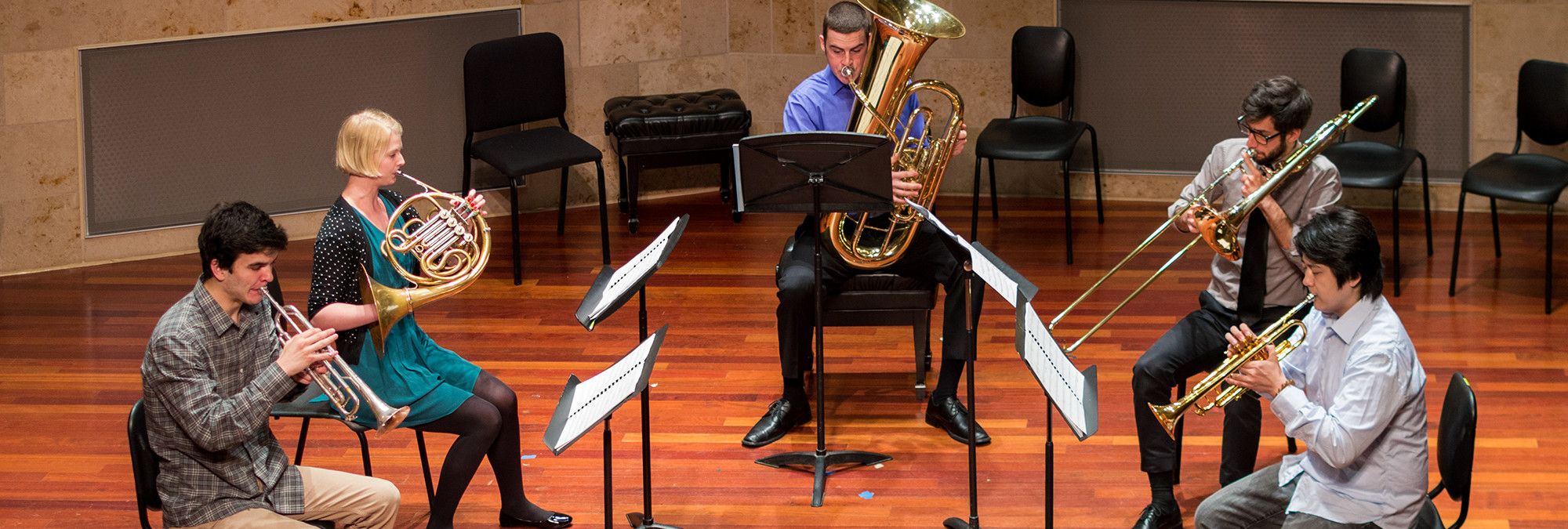 Brass Chamber Music in SFCM 