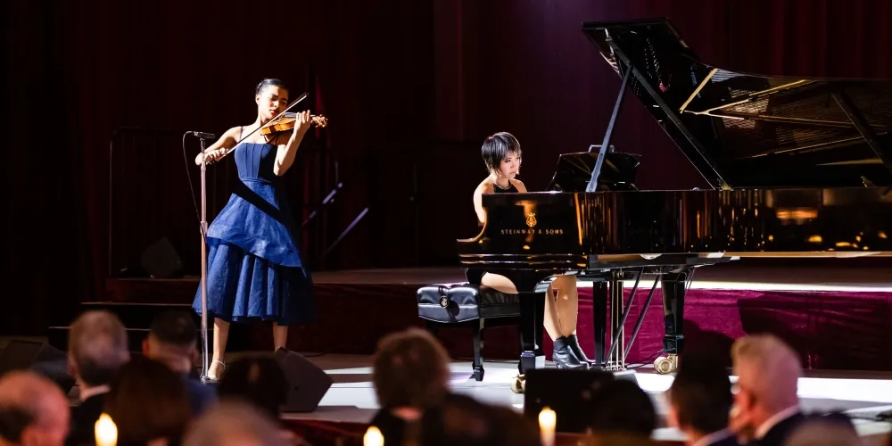 Amaryn Olmeda and Yuja Wang