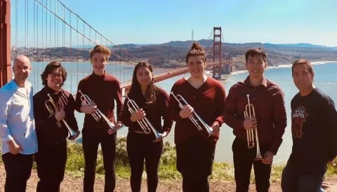 Ensemble members with Adam Luftman and Mark Inouye