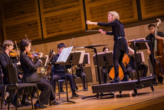 SFCM's New Music Ensemble, conducted by Nicole Paiement.