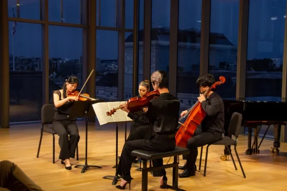 Students perform at SFCM's Maui benefit concert.