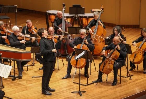 Joshua Bell and the Academy of St Martin in the Fields. 