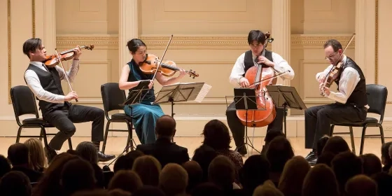 A photo of the Telegraph Quartet