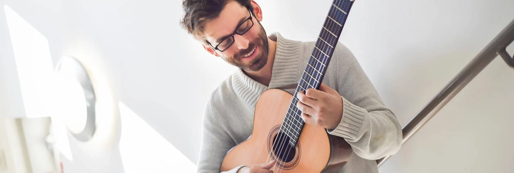 SFCM Student playing guitar